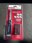 Sears Craftsman Nos 34PC Screwdriver Set Tamper Proof 47486 Import. Fixed Price $59.95.