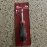 Ace 6 All In Comfort Grip Screwdriver #2037194. Fixed Price $14.98.