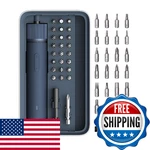 Hoto Electric Screwdriver Kit 1/4'' Hex Rechargeable Cordless 25 Bits 3 Torque. Fixed Price $89.64.