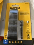 Dewalt 3/8" Drive 6-PIECE Metric Impact Socket DWAFSMSET6 New. Fixed Price $14.89.
