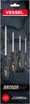 - Armor Grip Screwdriver Cross Point 4PC. Set (jisdrive) NO.550APH4PBU. Fixed Price $28.94.