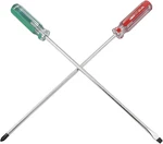 10" Long Screwdriver Set Phillips & Flat Head Cross Slotted Repair Tool 2 Pack. Fixed Price $11.07.