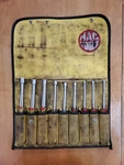 Mac Tools Vintage 4 5.5 7 8 10 11 13MM Nut Drivers With Pouch MND-9K. Fixed Price $100.00.