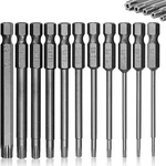 Premium S2 Extra Long Star Bits T6 T40 1/4" Hex Shank Torx Drill. Fixed Price $8.98.