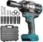 Cordless Impact Wrench For Makita 18V Battery, 1/2" High Torque Driver 12. Fixed Price $79.86.