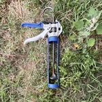 Newborn Duracore 250 Industrial Caulk Gun Blue/silver 18:1 Ratios. Fixed Price $50.00.