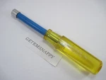 Snap On 3/8" Nut With Yellow Screwdriver Handle ND112 Nice. Fixed Price $19.99.