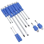 Ab Tools Heavy Duty Engineers Screwdriver Set 12PC Pozi Flat Head TE010. Fixed Price $76.43.