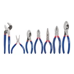 Workpro 7PC Pliers Set (8-INCH Groove Joint 6-INCH Long Nose Carbon Steel. Fixed Price $19.59.