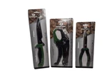 Mossy Oak Fishing Set, Fillet Knife 4.5", Pliers, & 8" Grip. Fixed Price $16.50.