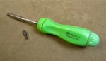 Nice! Snap On Tools NO.SSDMR4B Green Magnetic Tip Ratcheting Screwdriver 2 Bits. Fixed Price $74.95.