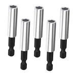 1/4" Magnetic Extension Bit Holder Set, 5 Pack Hex Shank Screwdriver. Fixed Price $17.50.