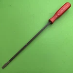 Vintage Mac Tools Usa Red Hard Handle 10" Shank Flat Slotted Screwdriver PN10A. Fixed Price $23.90.