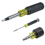 Klein Tools 85514 Multi-bit Screwdriver And Nut Set 3-PIECE. Fixed Price $44.80.