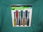 Pittsburgh 7PC Nut Driver Shaft Color Coded Handles Metric Tool Set 5MM-12MM DL1. Fixed Price $14.00.