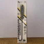 Vtg Nos Great Neck G63C Flat Tip Electricians Screwdriver 3/16 X Shock Resist. Fixed Price $12.00.
