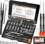Magnetic Tool Kit, Glasses Repairing Screwdriver Set With. Fixed Price $15.94.
