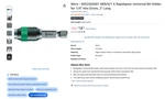 Pack - Wera 889/4/1 Rapidaptor Universal Bit Holder 05052502001. Fixed Price $50.00.