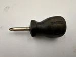Stunning Vintage Gedore Germany 3 Phillips Stubby Screwdriver Black Handle. Fixed Price $13.37.
