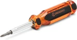 Crescent 6-IN-1 Interchangeable Bit Screwdriver, Red Handle CS61N. Fixed Price $23.58.