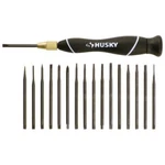 Husky 63518H Precision Screwdriver Set -18-PIECE. Fixed Price $25.95.