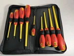 Westward 60900 1YXK & 1YXJ Insulated Screwdriver Set, Slotted/phillips, Pcs. Fixed Price $54.95.