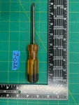 Crescent 8" NO.302-4 Phillips Head Point Screwdriver Yellow Handle Made Usa. Fixed Price $10.99.