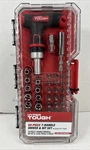 Hyper Tough 42036CF 50-PIECE T-handle Driver Drill Bit Set. Fixed Price $14.39.