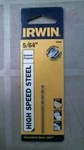Irwin Hanson 60505 5/64" General Purpose High Speed Steel Drill Bit, Free Ship. Fixed Price $10.00.