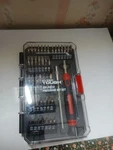 Hyper Tough 44-PIECE Precision Screwdriver Bits Set Slotted Phillips Star Hex. Fixed Price $14.95.