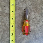 Vintage Stanley Tools Usa 64-842 Flat Head Stubby Screwdriver. Fixed Price $12.95.