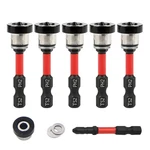 5PCS Teursa Magnetic Drywall Screw Setter Bits Adjustable Depth 2". Fixed Price $20.99.