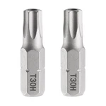 Harfington 2PCS T30H Torx Screwdriver Bit 1/4" Hex Shank 25MM/1" Length. Fixed Price $9.18.