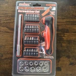 Horusdy Professional Tools Screwdriver & Extension 25 Bits 11 Socket 37 Set. Fixed Price $14.99.