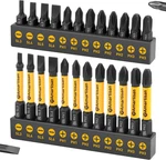Brand New 24-PIECE Screwdriver Bit Set In S2 Steel With Magnetic Slotted Phil.... Fixed Price $11.16.