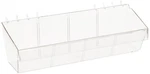 Azar Displays 556114 13" Acrylic Bin For Pegboard/slatwall (4 Pack) Deep. Fixed Price $65.42.