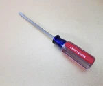 New Craftsman 1/8" Screwdriver With 4" Blade, Medium-size, Flat/slotted. Fixed Price $12.49.