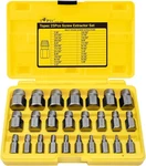 Topec 25-PIECE Screw Extractor Set, High Carbon Steel Bolt Remover Tools. Fixed Price $43.99.