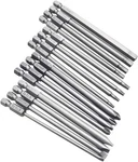 Yakamoz 16PCS 4-IN-1 Multi Long Magnetic Screwdriver Bit Set With One Size. Fixed Price $20.41.