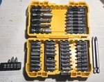 Dewalt DW2166 45-PIECE Screwdriving Set With Tough Case & Magnetic Drive Guide. Fixed Price $35.00.