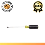 1/4 Cabinet-tip Flat Head Screwdriver, Klein Tools 605-6, Heavy-duty 6" Shank. Fixed Price $11.95.