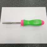 Snap-on Tools Usa Rare Green & Pink Ratcheting Screwdriver W/bits SSDMR4B. Fixed Price $199.95.