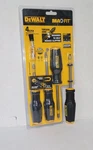 Dewalt Max Fit Piece Phillips Slotted Assorted Screwdriver Set DWHT62054. Fixed Price $24.95.