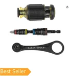 Klein 85515HD 3-PIECE Set, Mini-ratchet, 12-IN-1 Impact Stubby Multi. Fixed Price $70.00.
