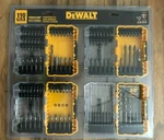 Dewalt DWA110SET Pc Drill Driver Bit W/ (4) Clear Tough Cases. Fixed Price $27.00.