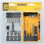 Dewalt Screwdriver Bit Set Rapid Load Tin 20-PIECE DW2503. Fixed Price $27.99.