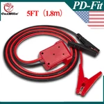 For Milwaukee M18BATTERY-POWERED Car Jump Starter Kit WITH8AWG Heavy-duty Clamps. Fixed Price $21.95.