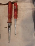 7M-2 Mechanics Klein Quick-wedge Screwdrivers # 612-3 & 1734. Fixed Price $10.52.