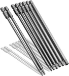 8PCS Long Torx Screwdriver Bit Set, 1/4 Inch Hex Shank T8-T40 Security S2 Magnet. Fixed Price $17.11.