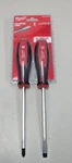 Milwaukee 2PC All Core Metal Demolition Screwdriver Set 48-22-2702. Fixed Price $13.99.